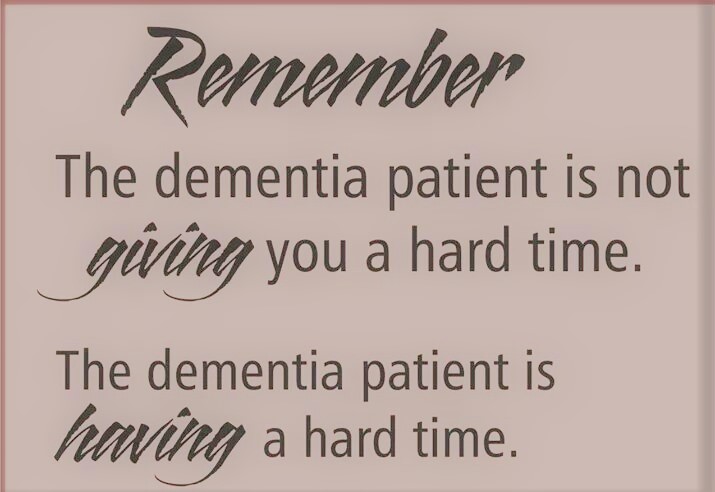 Dementia quote